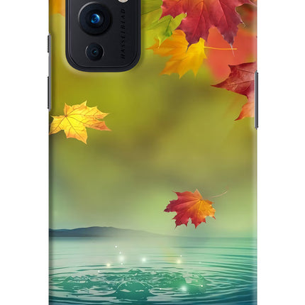 Flowers Oneplus 9 Hard Case Back Cover by Casekaro