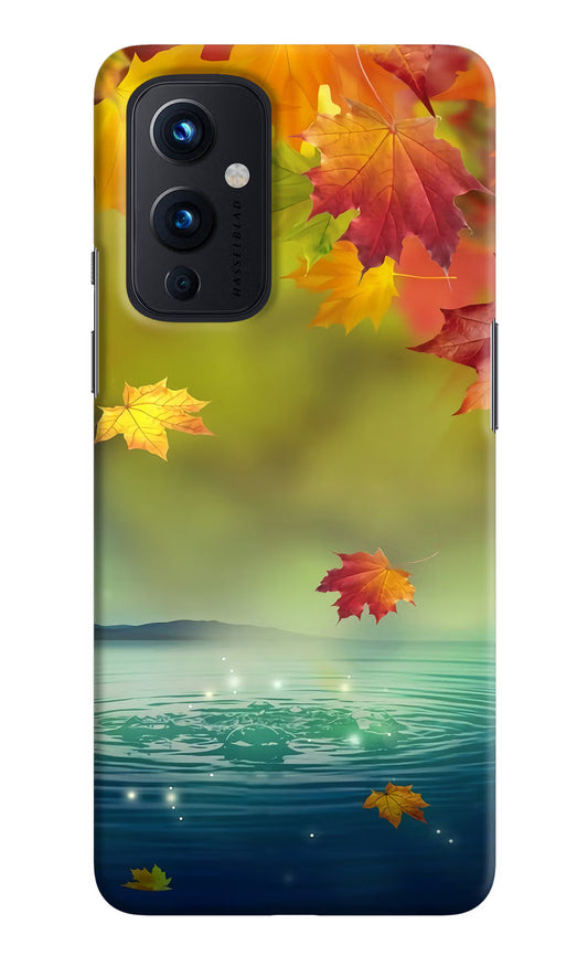 Flowers Oneplus 9 Hard Case Back Cover by Casekaro