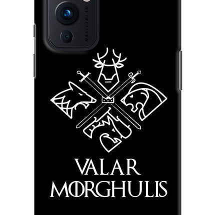 Valar Morghulis | Game Of Thrones Oneplus 9 Hard Case Back Cover by Casekaro