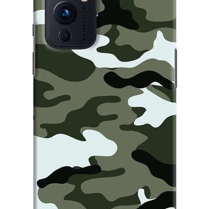 Camouflage Oneplus 9 Hard Case Back Cover by Casekaro