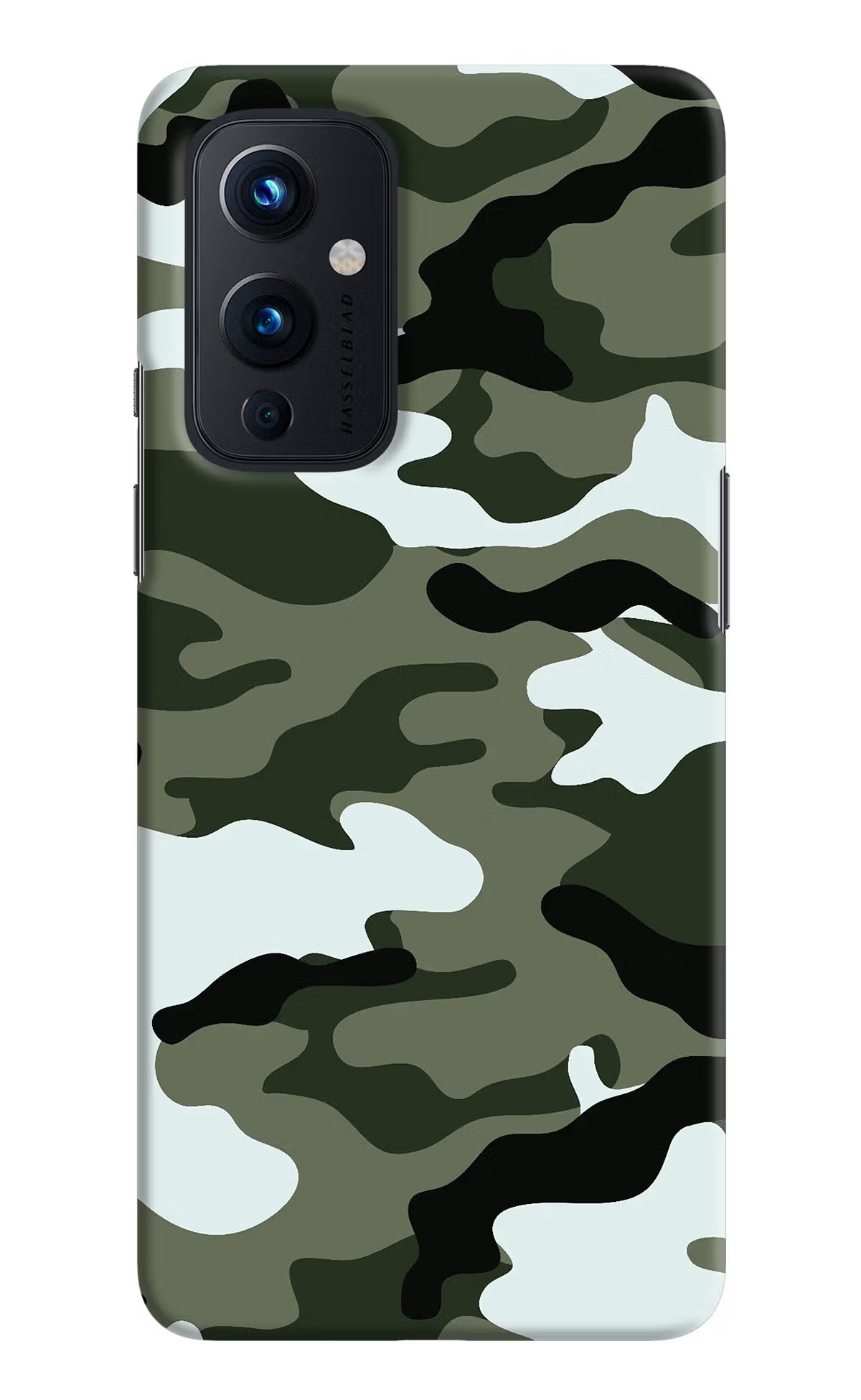 Camouflage Oneplus 9 Hard Case Back Cover by Casekaro