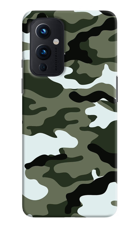 Camouflage Oneplus 9 Hard Case Back Cover by Casekaro