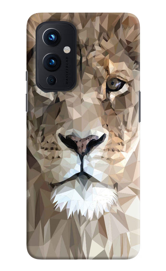 Lion Art Oneplus 9 Hard Case Back Cover by Casekaro