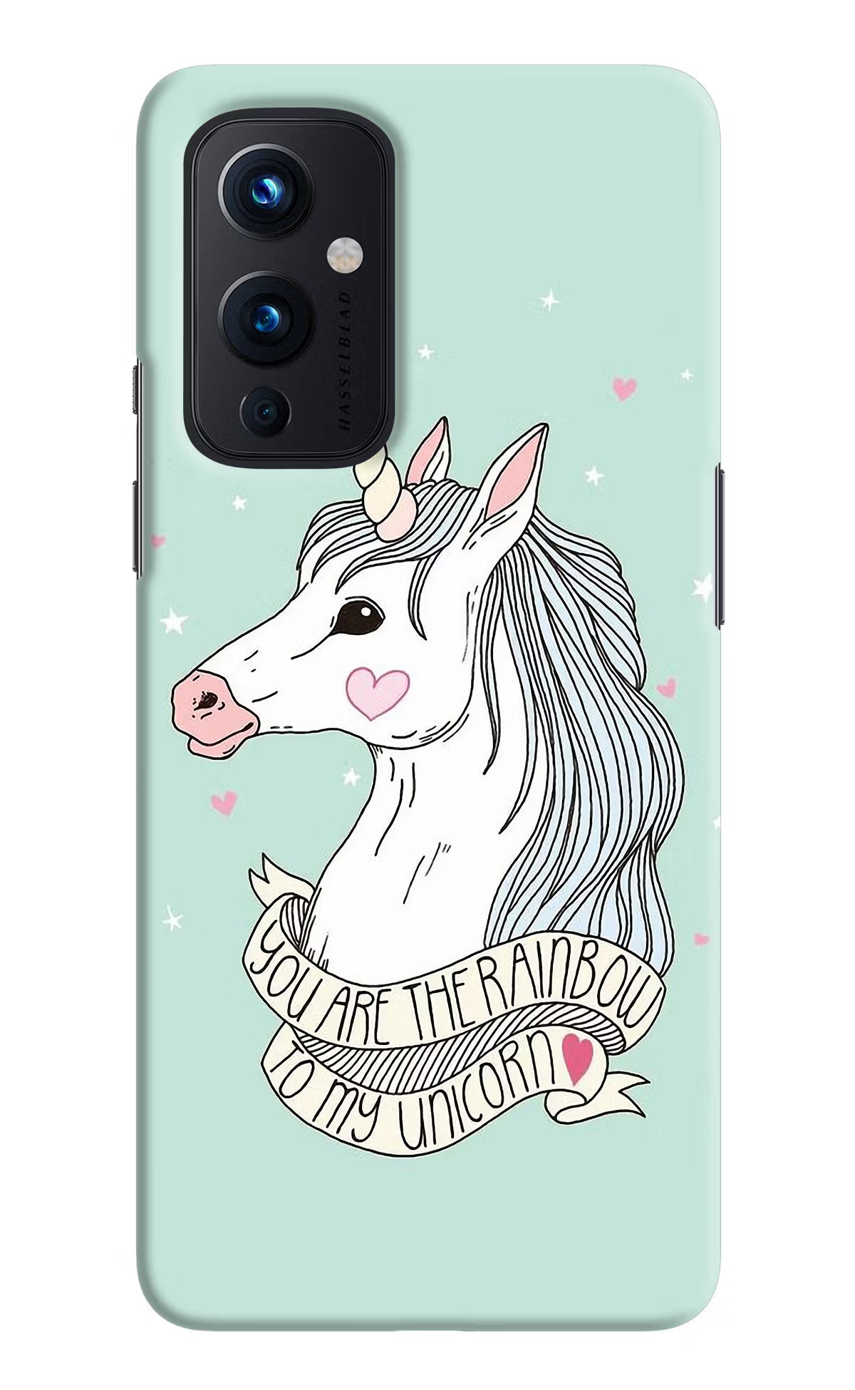 Unicorn Wallpaper Oneplus 9 Hard Case Back Cover by Casekaro