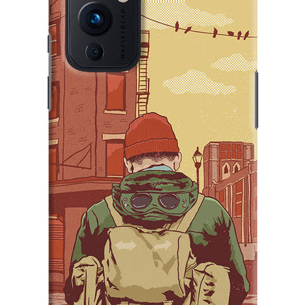Adventurous Oneplus 9 Hard Case Back Cover by Casekaro