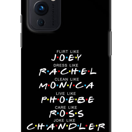FRIENDS Character Oneplus 9 Hard Case Back Cover by Casekaro