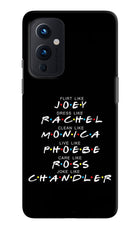 FRIENDS Character Oneplus 9 Hard Case Back Cover by Casekaro