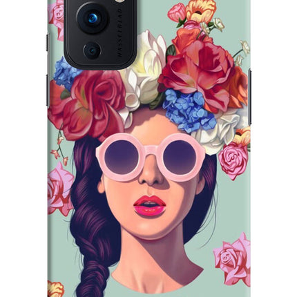 Pretty Girl Oneplus 9 Hard Case Back Cover by Casekaro