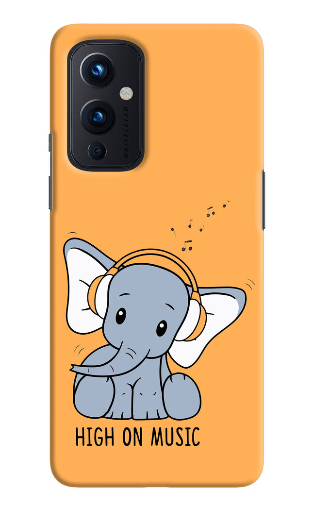 High On Music Oneplus 9 Hard Case Back Cover by Casekaro