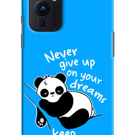 Keep Sleeping Oneplus 9 Hard Case Back Cover by Casekaro