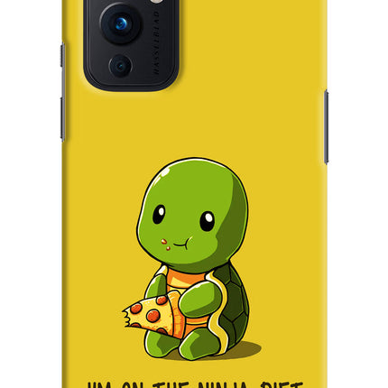 I'm on Ninja Diet Oneplus 9 Hard Case Back Cover by Casekaro