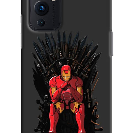 Ironman Throne Oneplus 9 Hard Case Back Cover by Casekaro
