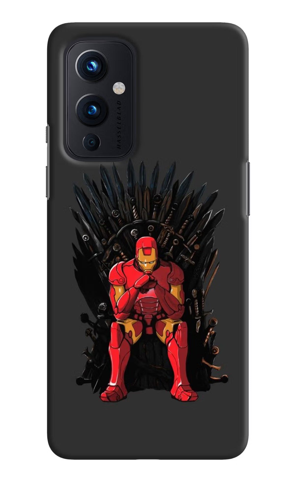 Ironman Throne Oneplus 9 Hard Case Back Cover by Casekaro