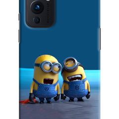 Minion Laughing Oneplus 9 Hard Case Back Cover by Casekaro