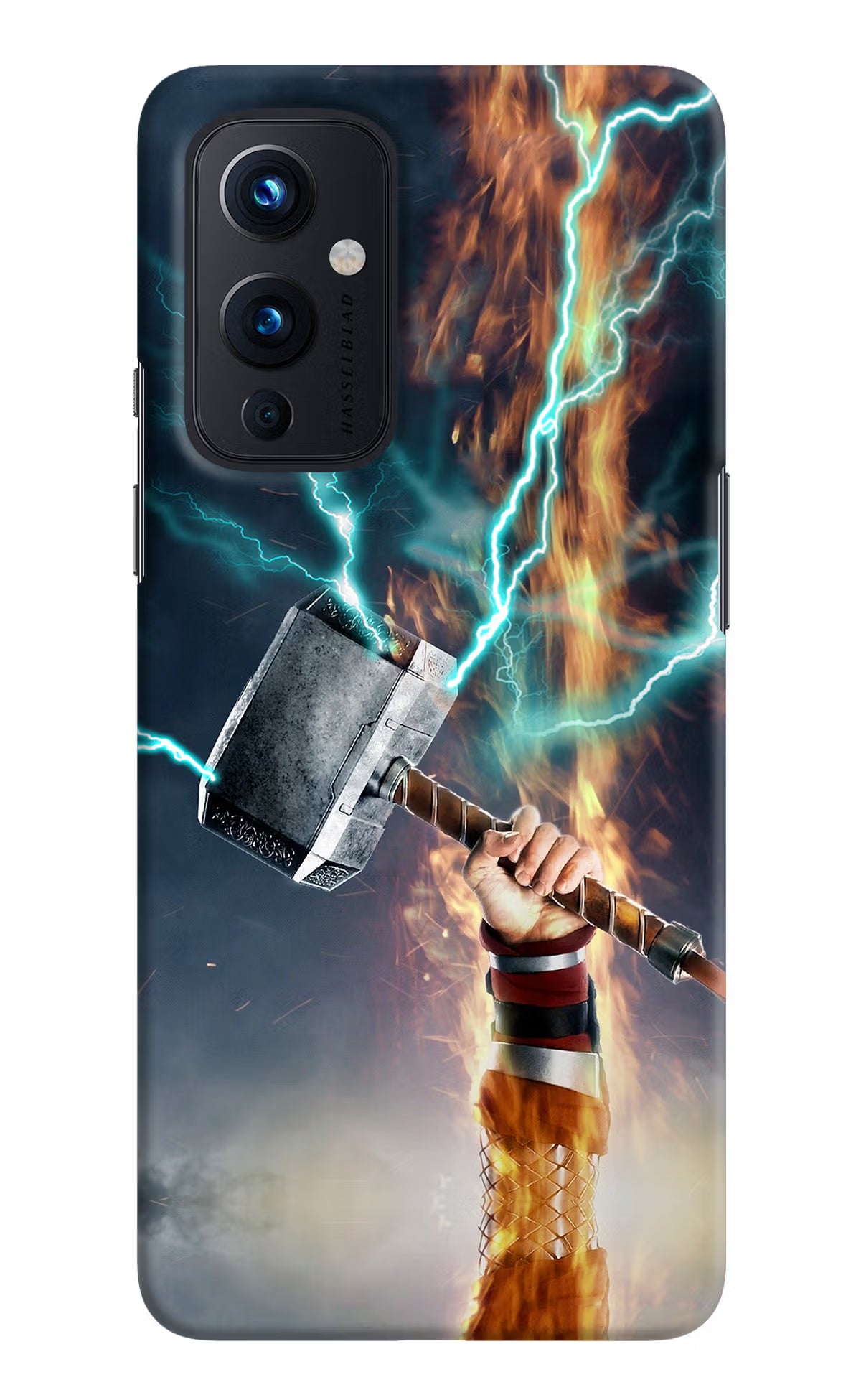 Thor Hammer Mjolnir Oneplus 9 Hard Case Back Cover by Casekaro
