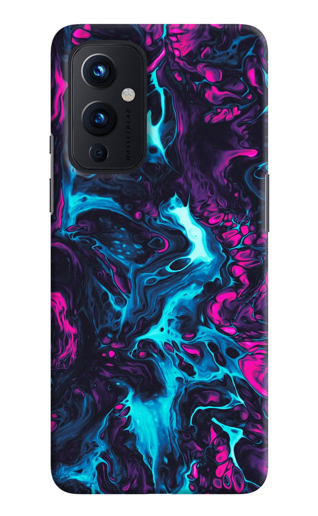 Abstract Oneplus 9 Hard Case Back Cover by Casekaro