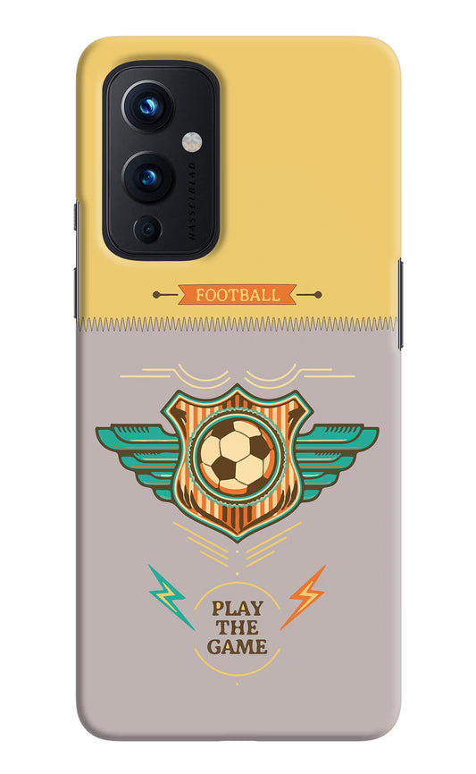 Football Oneplus 9 Hard Case Back Cover by Casekaro