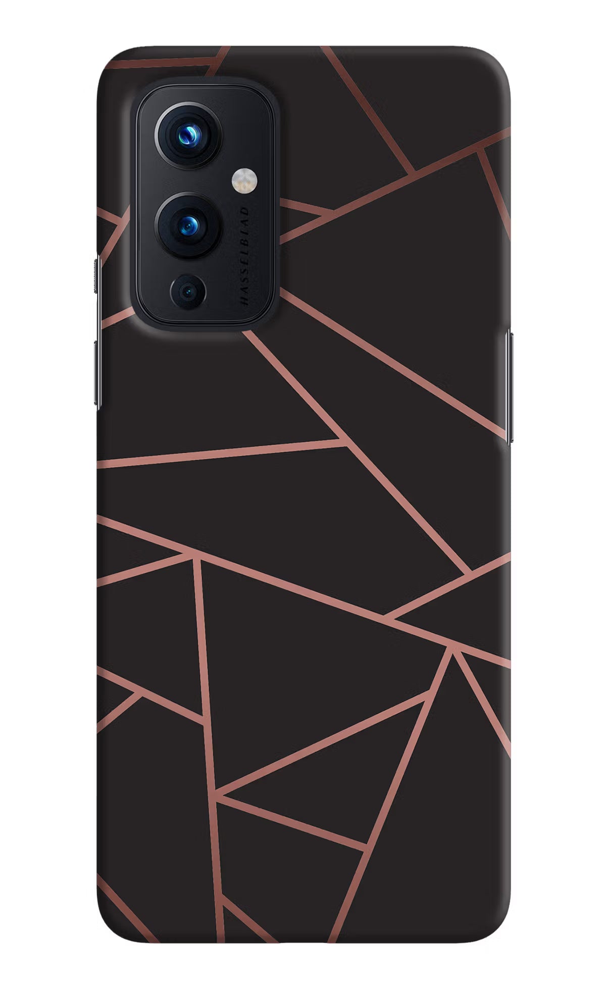 Geometric Pattern Oneplus 9 Hard Case Back Cover by Casekaro