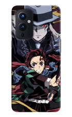 Demon Slayer Oneplus 9 Hard Case Back Cover by Casekaro