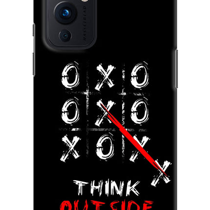 Think out of the BOX Oneplus 9 Hard Case Back Cover by Casekaro