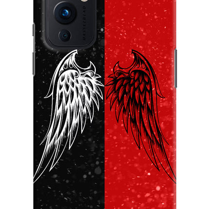 Wings Oneplus 9 Hard Case Back Cover by Casekaro