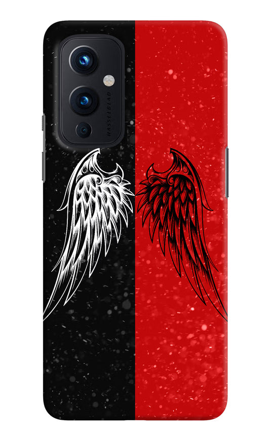 Wings Oneplus 9 Hard Case Back Cover by Casekaro