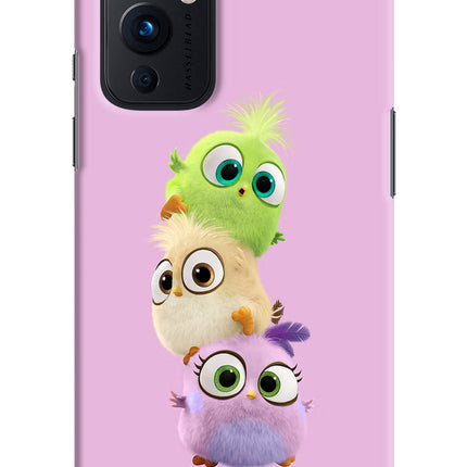 Cute Little Birds Oneplus 9 Hard Case Back Cover by Casekaro