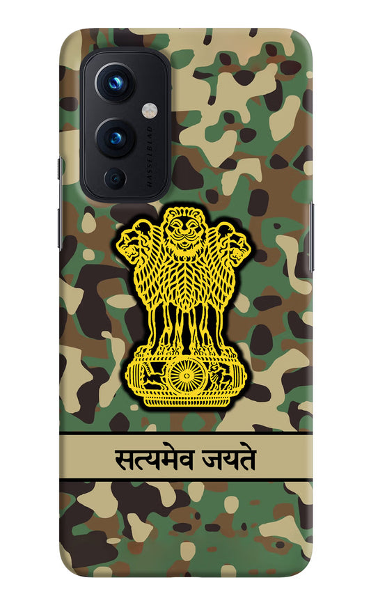 Satyamev Jayate Army Oneplus 9 Hard Case Back Cover by Casekaro