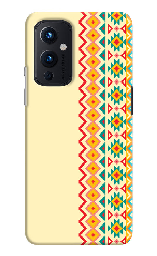 Ethnic Seamless Oneplus 9 Hard Case Back Cover by Casekaro