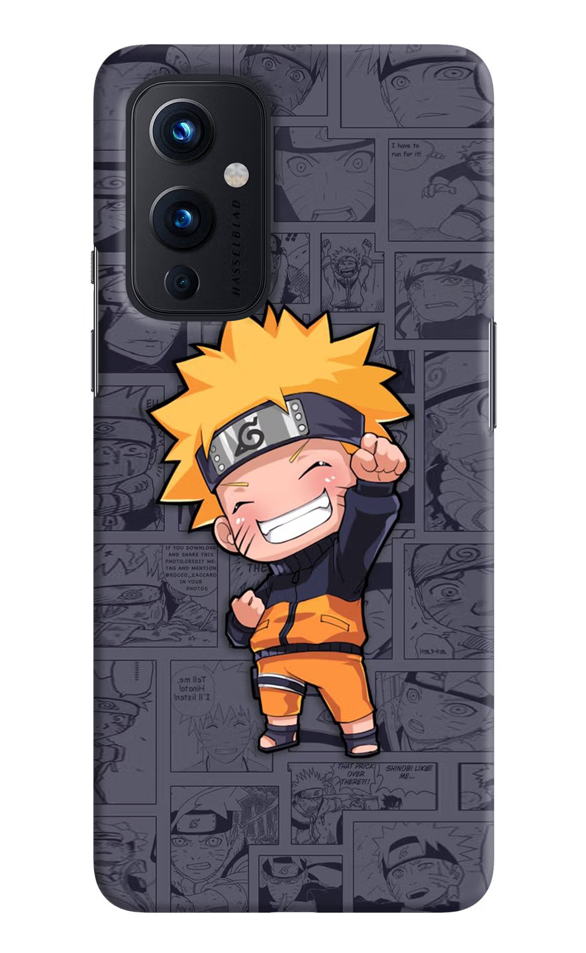 Chota Naruto Oneplus 9 Hard Case Back Cover by Casekaro