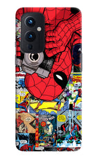 Spider Man Oneplus 9 Hard Case Back Cover by Casekaro