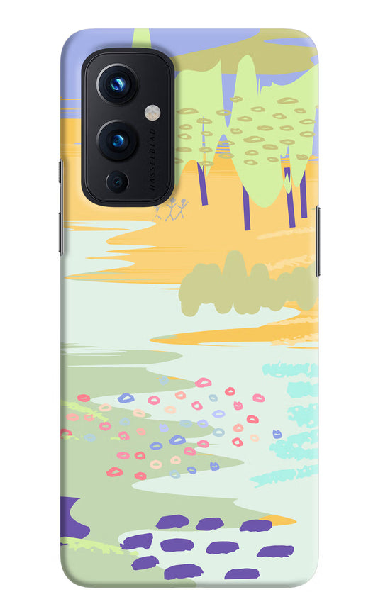 Scenery Oneplus 9 Hard Case Back Cover by Casekaro