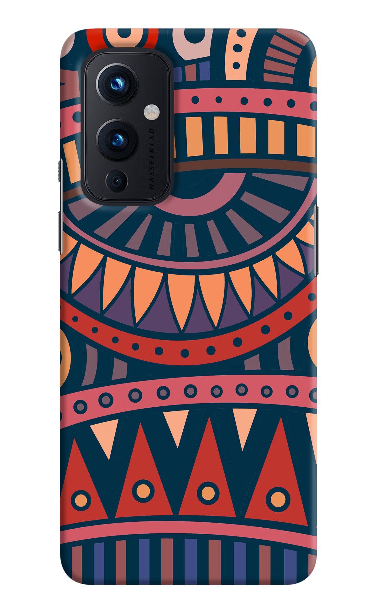 African Culture Design Oneplus 9 Hard Case Back Cover by Casekaro