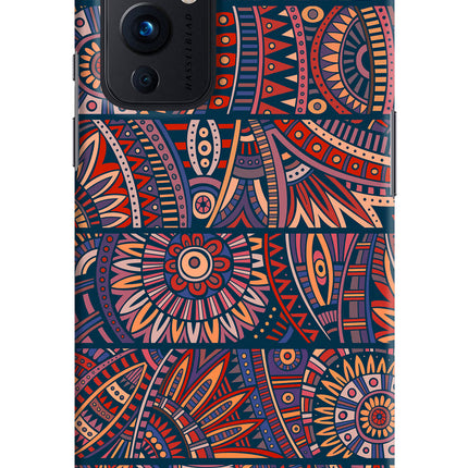 African Culture Design Oneplus 9 Hard Case Back Cover by Casekaro