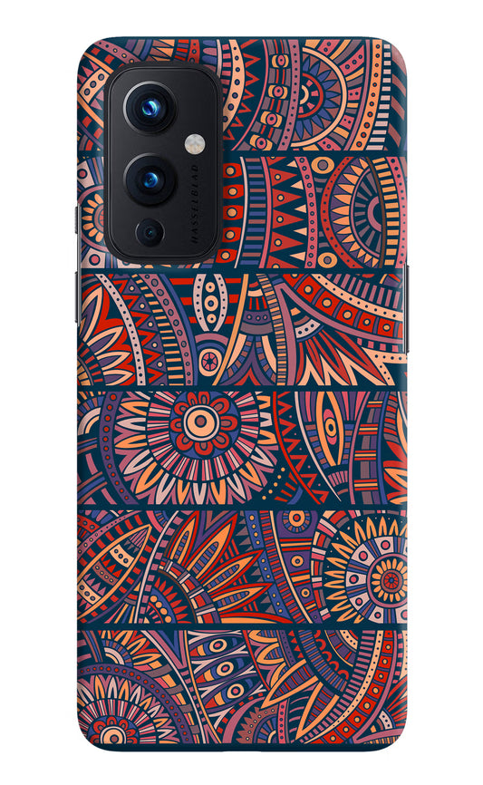African Culture Design Oneplus 9 Hard Case Back Cover by Casekaro