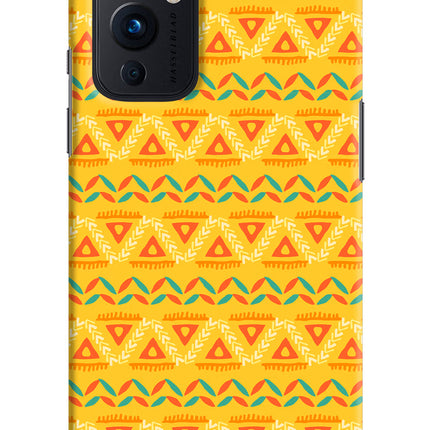 Tribal Pattern Oneplus 9 Hard Case Back Cover by Casekaro