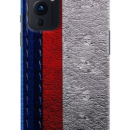 BMW Stripes Oneplus 9 Hard Case Back Cover by Casekaro