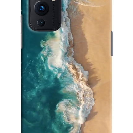Ocean Beach Oneplus 9 Hard Case Back Cover by Casekaro