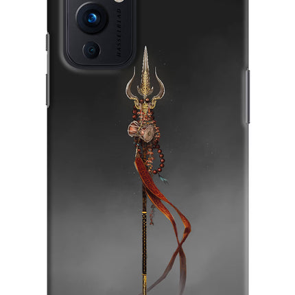 Shiv Trishul Oneplus 9 Hard Case Back Cover by Casekaro