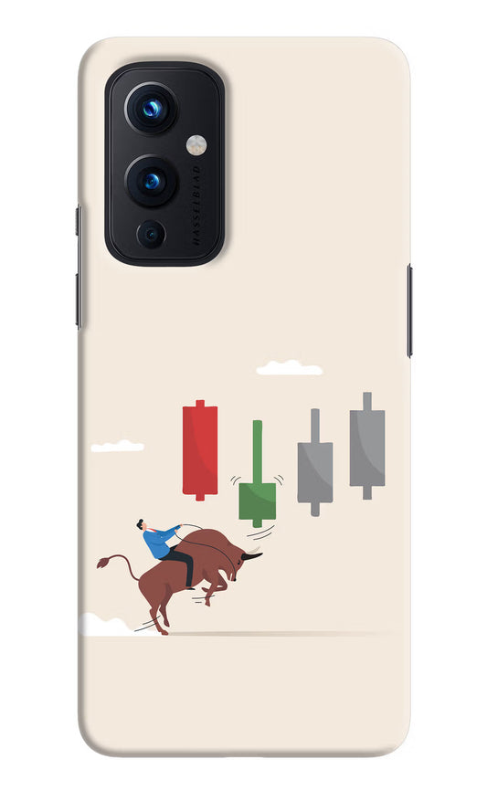 Bull Trading Momentum Oneplus 9 Hard Case Back Cover by Casekaro