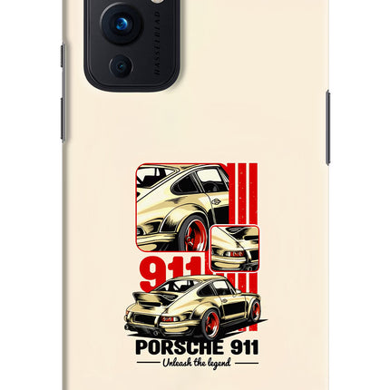 Classic Porsche 911 Oneplus 9 Hard Case Back Cover by Casekaro
