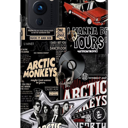 Arctic Monkeys Oneplus 9 Hard Case Back Cover by Casekaro