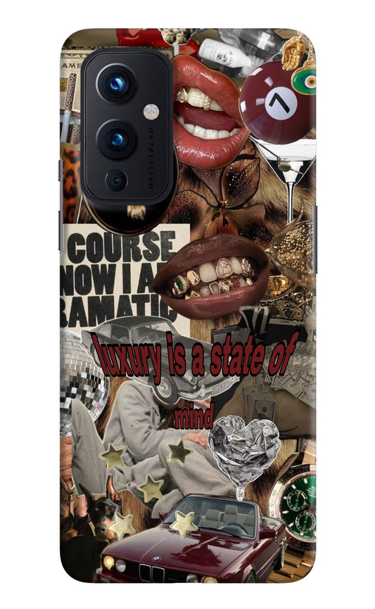 Luxury Oneplus 9 Hard Case Back Cover by Casekaro