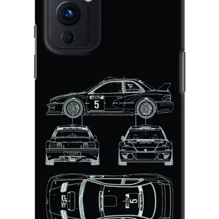 WRC'99 Oneplus 9 Hard Case Back Cover by Casekaro