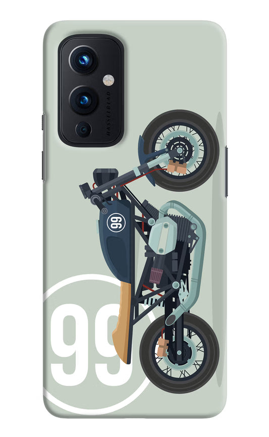 Classic Cafe Racer 99 Oneplus 9 Hard Case Back Cover by Casekaro