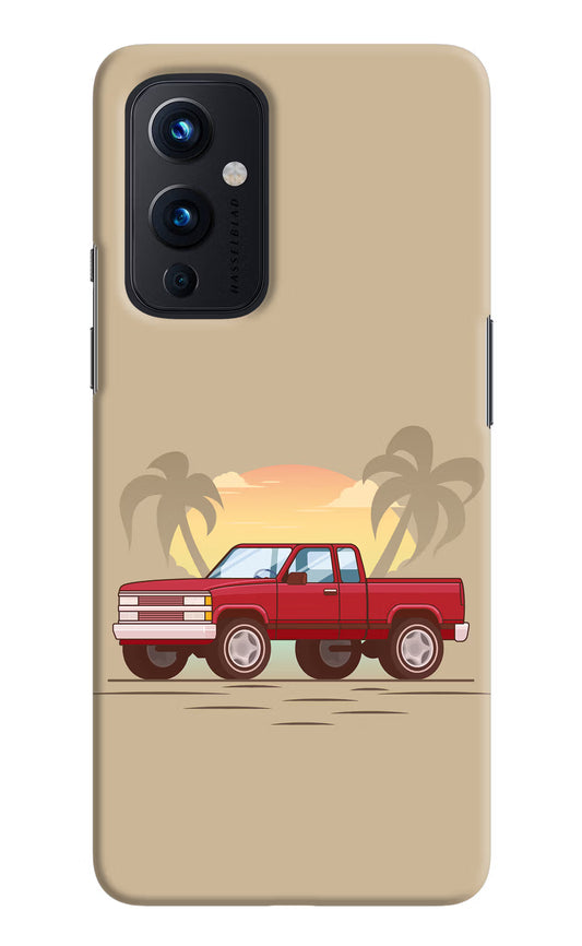 Desert Classic Drive Oneplus 9 Hard Case Back Cover by Casekaro