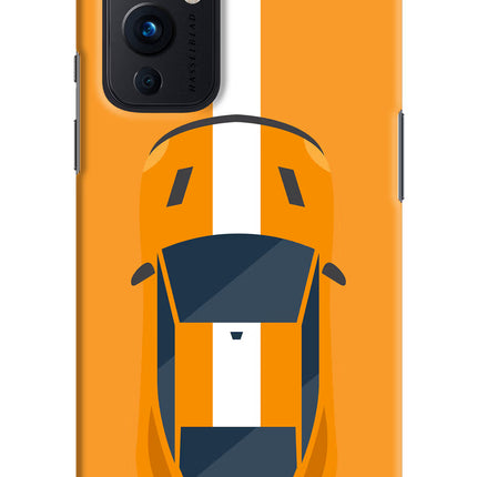 Highway Pursuit Oneplus 9 Hard Case Back Cover by Casekaro