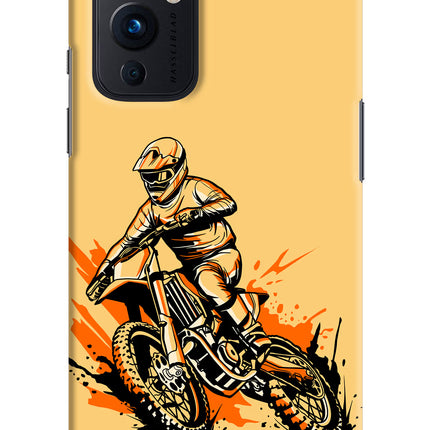 Off-Road Fury Oneplus 9 Hard Case Back Cover by Casekaro