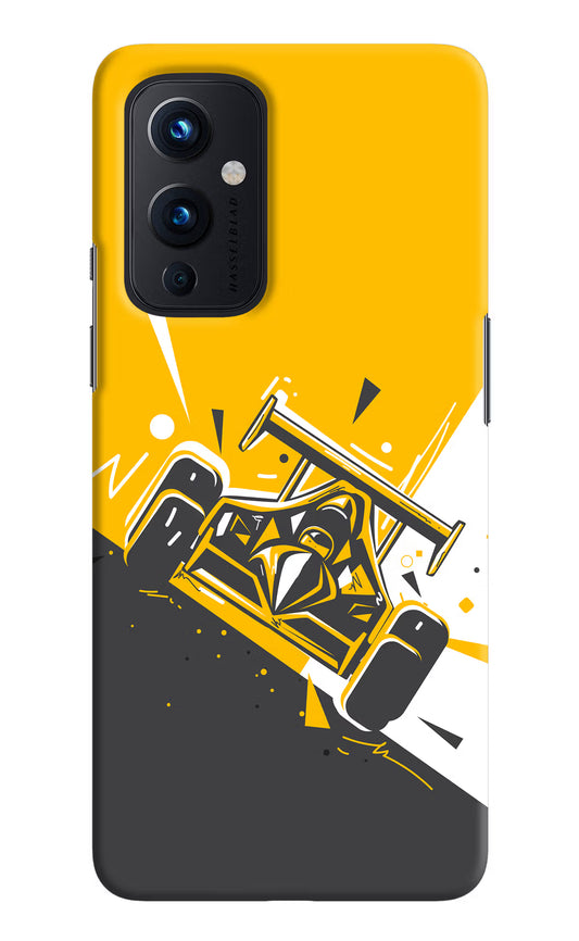 Track King Oneplus 9 Hard Case Back Cover by Casekaro