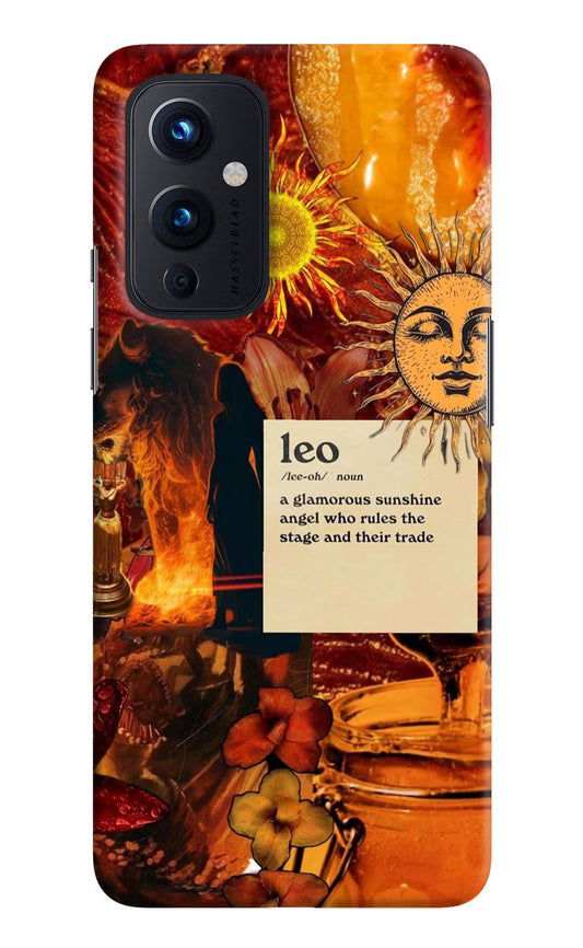 Leo Zodiac Oneplus 9 Hard Case Back Cover by Casekaro